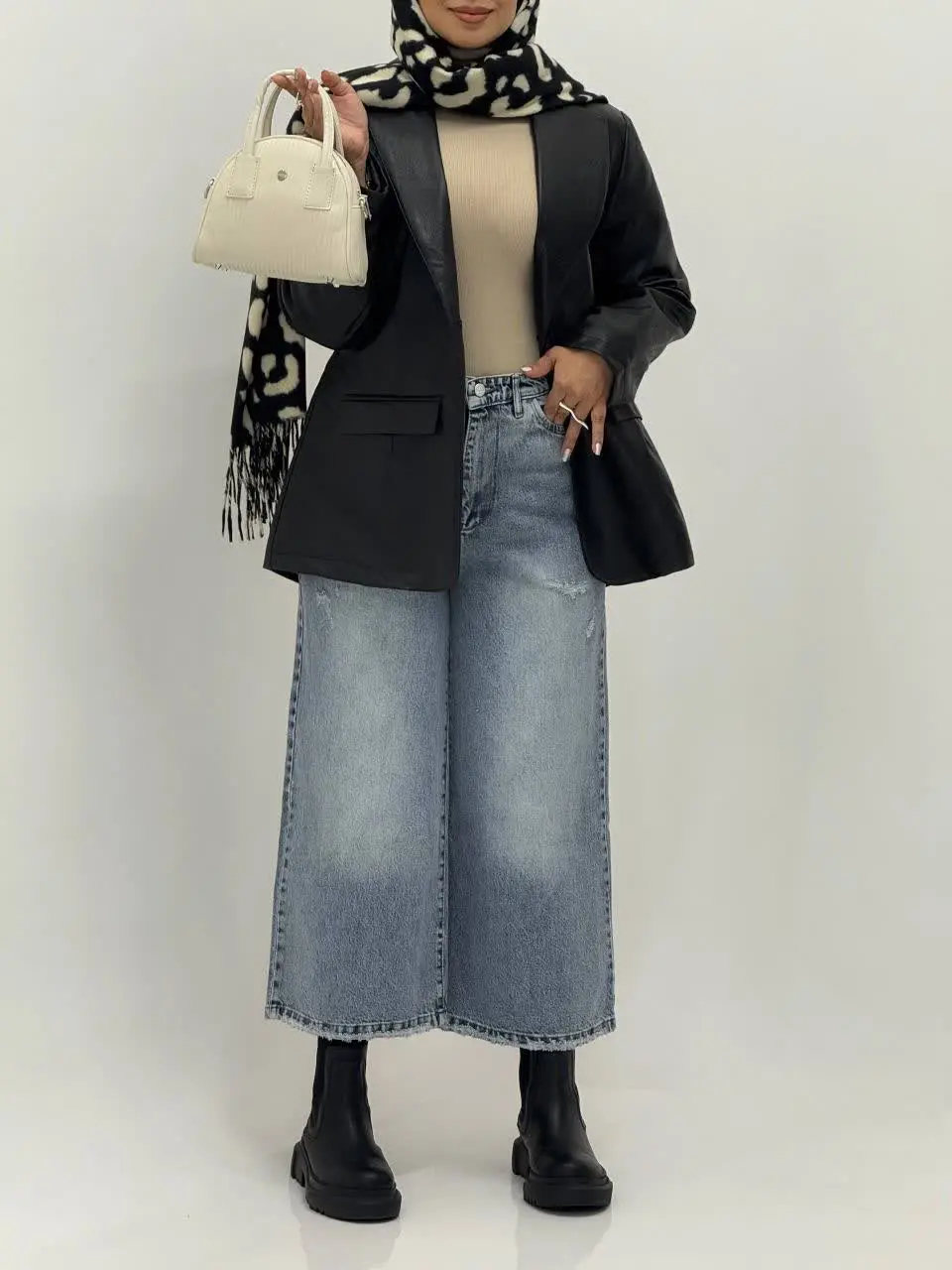 3775-کت چرم امگا